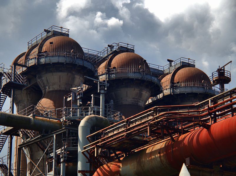 Architecture de la cokerie par Edgar Schermaul