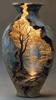 De Natuur in een Stenen Kruik