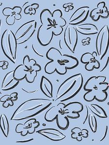 Blumen-Skizze
