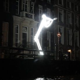 Lichtfestival Amsterdam van Tine van Wijk