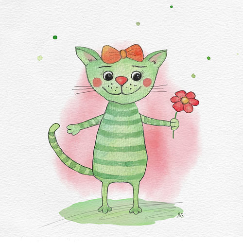 Juffrouw Fröhlich - Dierenillustraties