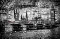 City Shapes LONDON Houses of Parliament I by Melanie Viola thumbnail