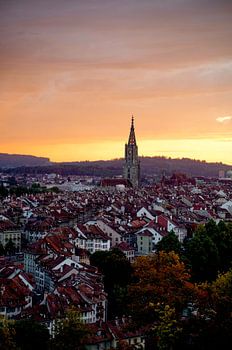 Sunset in Bern, Switzerland
