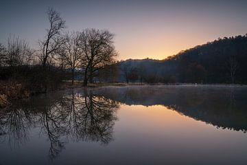 Fischteich, Bergisches Land, Deutschland