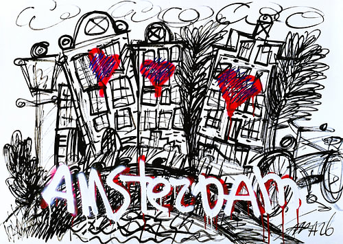 Mister Artsy Graffiti Flowers Nr. 6