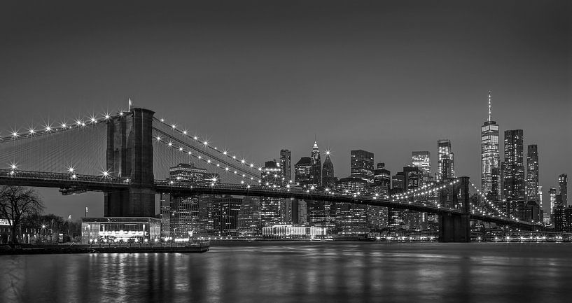 Manhattan Evening Skyline New York par Adelheid Smitt