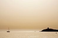 Goldener Sonnenuntergang Korsika von Marlon Dias Miniaturansicht
