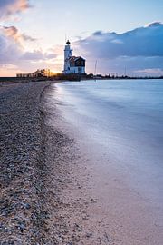 The beach near the horse of Marken