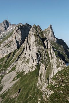Monts Schäfler dans la région d'Appenzell, Suisse sur Sidney van den Boogaard