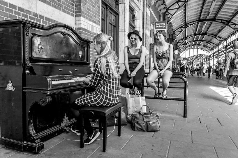 Station Groningen, de Piano par Klaske Kuperus