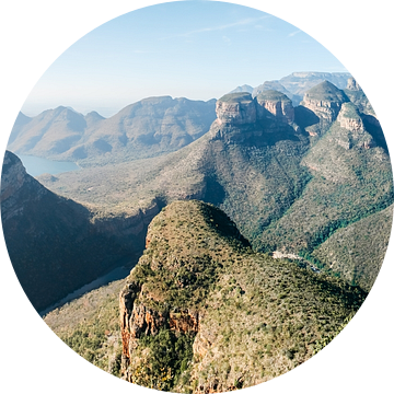 Blyde River Canyon met The Three Sisters in Zuid Afrika van Marit Hilarius