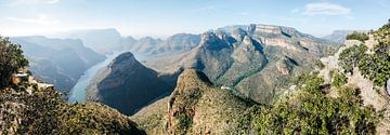 Le canyon de la rivière Blyde et les trois sœurs en Afrique du Sud sur Marit Hilarius