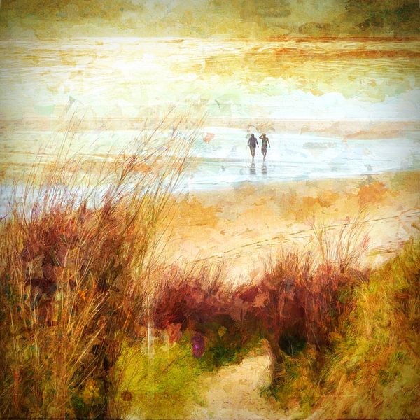 Beach walking van Andreas Wemmje