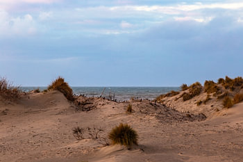 Zand en zee.