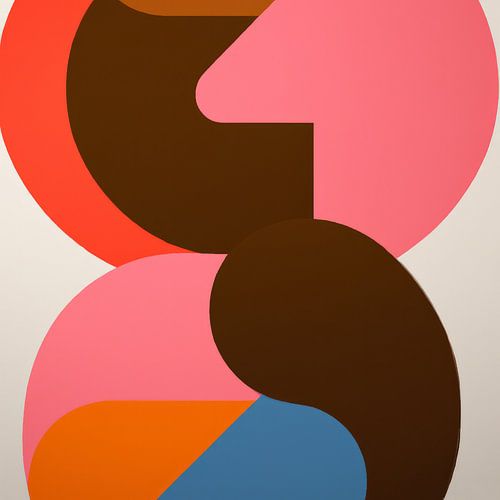 Moderne und abstrakte organische Formen