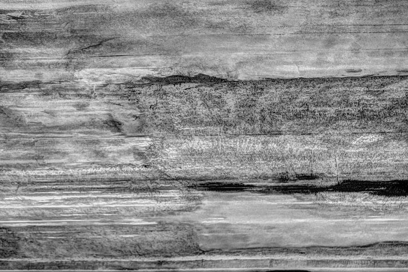 Minimalism Art Photography Concrete Wall Black and White by Hendrik-Jan Kornelis