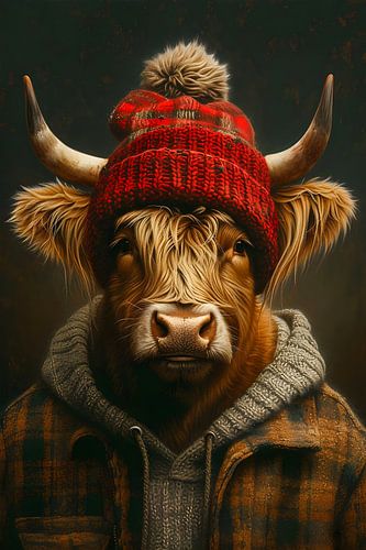 Portrait d'un Highlander écossais robuste