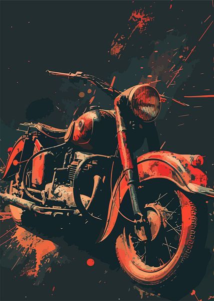 Klassisches Fahrrad von Lae