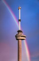 euromast met een regenboog