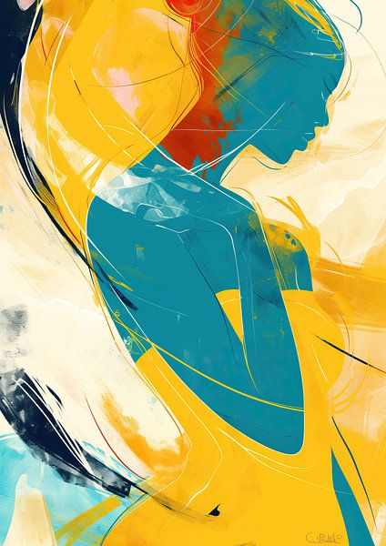 Modern abstract art by ARTEO Paintings