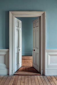 Silent Passage - Nr. 01 | Gelassenes Interieur in sanftem Blau