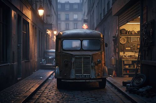 Citroën HY dans le style Lost Place sur Ingo Laue