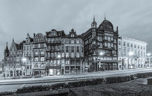 Muziekinstrumentenmuseum in Brussel - monochroom