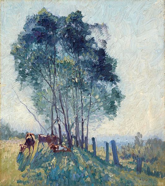 Die Kehllappen, Elioth Gruner von Meisterhafte Meister