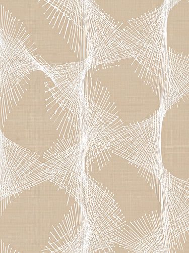 Organic lines in beige