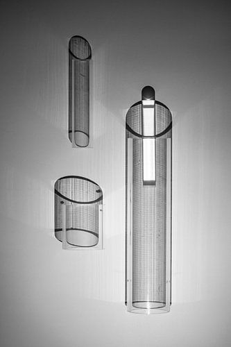 abstracte zwart/wit kunst