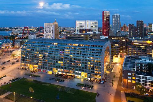 Markthal overview in Rotterdam