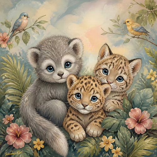 Dreamling Meadow - Floral Tale Friends