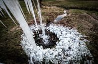 Bevroren waterval van Rob Herstel thumbnail
