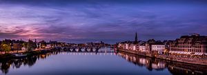 Panorama van de stad Maastricht van Geert Bollen