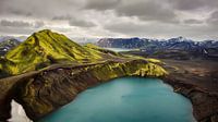 Volcanic landscape Iceland