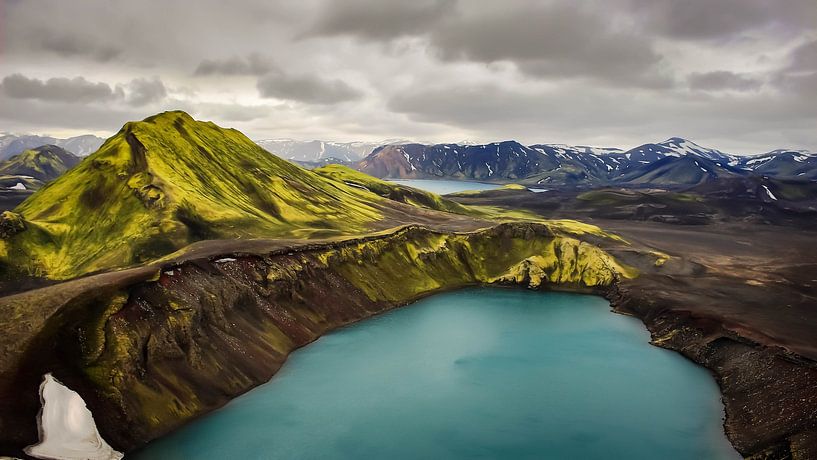 Paysage volcanique Islande par VIDEOMUNDUM