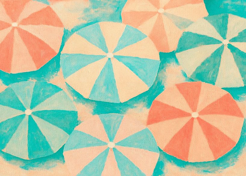 Beach Umbrella 02 by Fernando Vieira