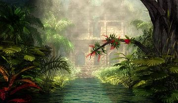 Ruins in the Jungle by Britta Glodde