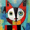 Cat abstract by Bert Nijholt