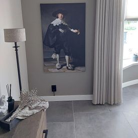 Customer photo: Marten Soolmans by Rembrandt van Rijn, on canvas