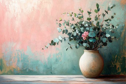 Rêves pastel en terre cuite