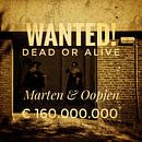 Wanted, dead or alive: Marten &amp; Oopjen von Ruben van Gogh - smartphoneart Miniaturansicht