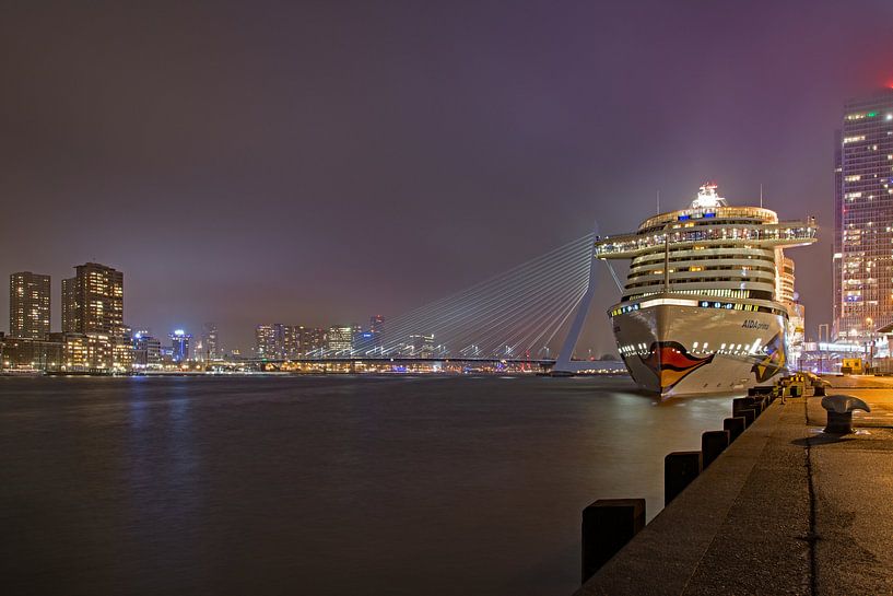 Rotterdam Erasmusbrug Aida von Jan Roelof Brinksma