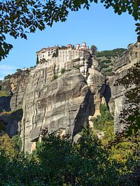 Monastery Varlaam, Meteora, Greece by Liset Verberne