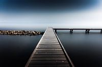 Jetty in a lake