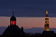 East Church and Lange Jan by Henk Noevers thumbnail