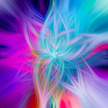 abstraktes Quadrat 9