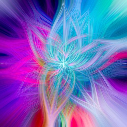 abstraktes Quadrat 9