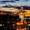 Edinburgh met het Balmoral Hotel en Edinburgh Castle met Bokeh van Leo Schindzielorz