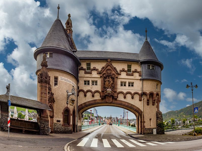 Brückenstranke près de Traben-Trarbach, Jugendstil et Art nouveau par Gert Hilbink